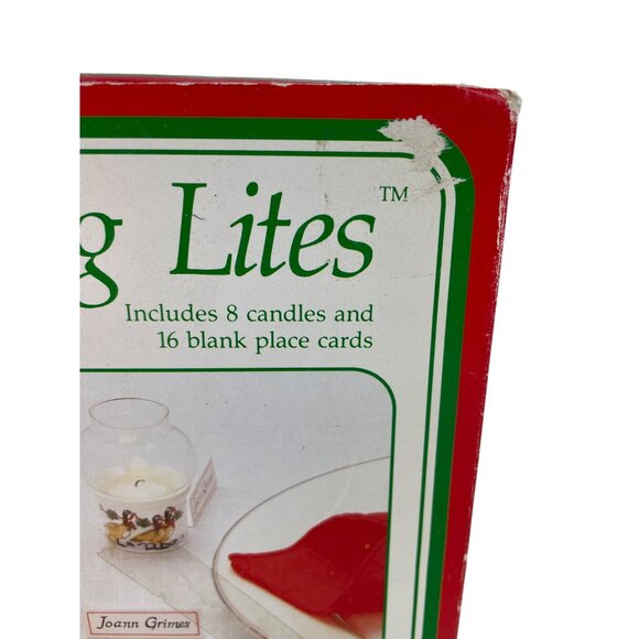 Vintage Potpourri Press Set of 4 Mini Dining Lites/Candle Holders Canada Goose - Picture 10 of 16